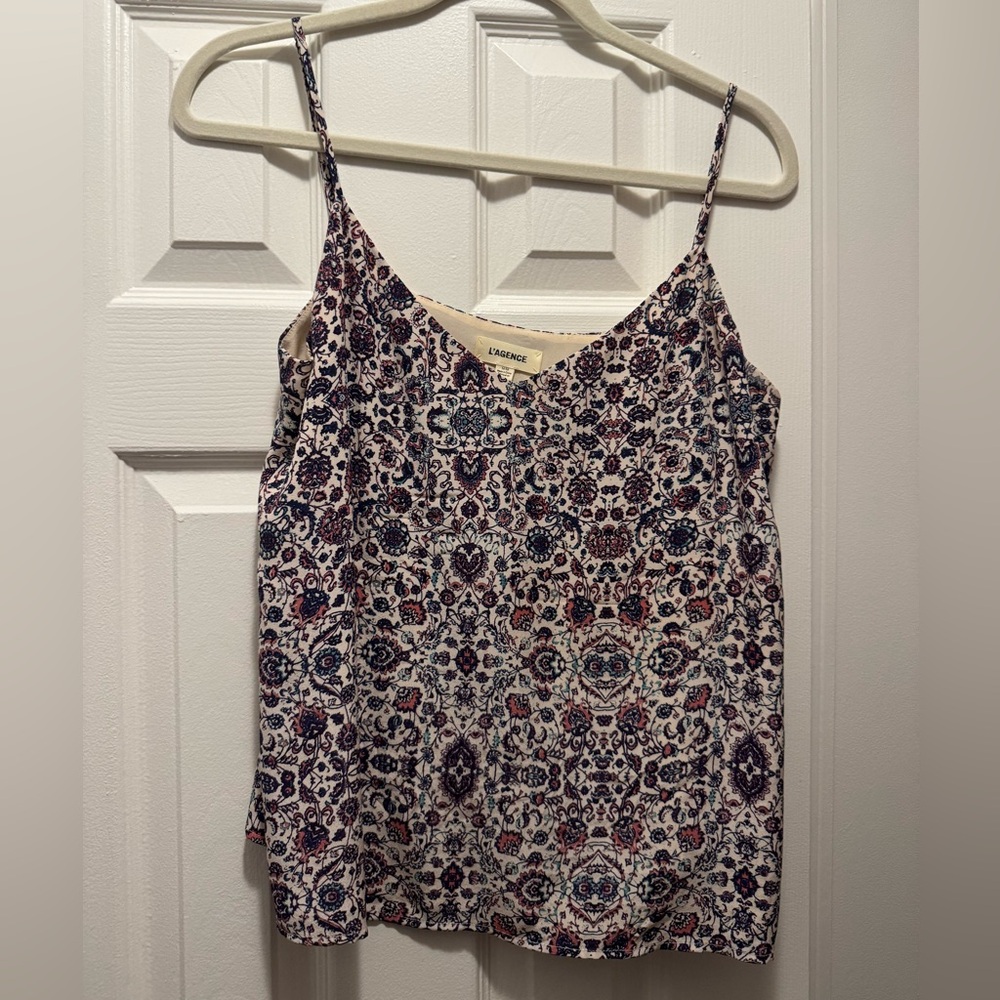 L’AGENCE silk top